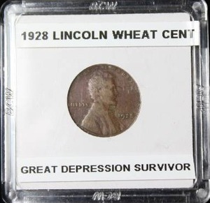 lot 77 image: 1928 Lincoln Wheat Cent