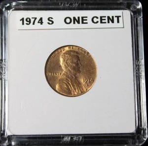 lot 100 image: 1974 S Lincoln Memorial Cent