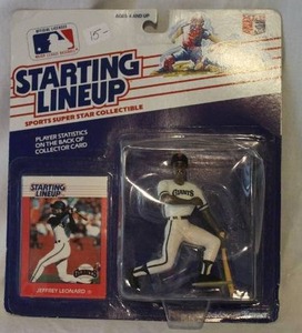 lot 264 image: Starting Lineup Jeffery Leonard Figure
