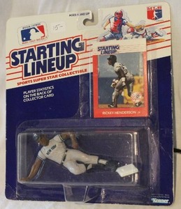 lot 266 image: NBL Starting Lineup Ricky Henderson