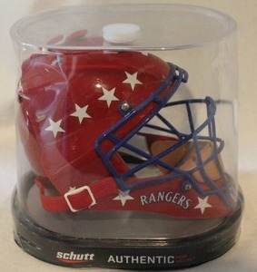 lot 275 image: Signed Hockey Texas Rangers Decor Helmet
