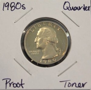 lot 139 image: 1980 S Washington Quarter Proof