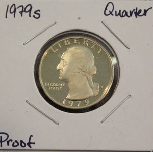 lot 143 image: 1979 S Washington Quarter Proof