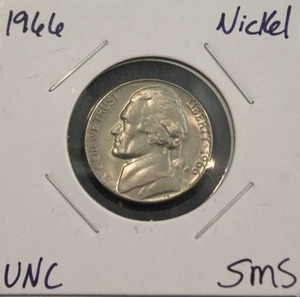 lot 150 image: 1966 Jefferson Nickel Special Mint Set
