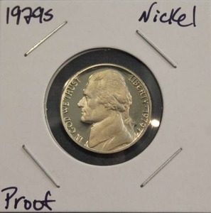 lot 157 image: 1979 S Jefferson Nickel Proof