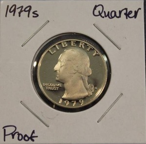 lot 301 image: 1979 S Washington Quarter Proof