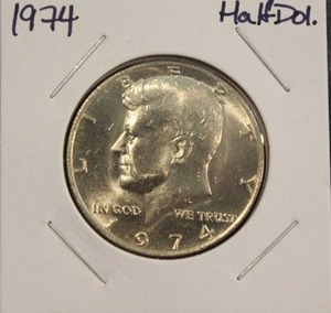 lot 305 image: 1974 Kennedy Half Dollar