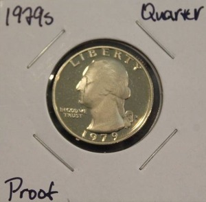 lot 308 image: 1979 S Washington Quarter Proof