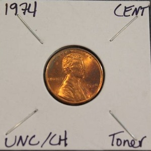 lot 315 image: 1974 Lincoln Memorial Cent