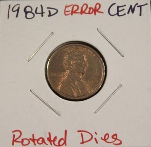 lot 317 image: ERROR 1984 D Lincoln Memorial Cent