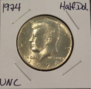 lot 318 image: 1974 Kennedy Half Dollar