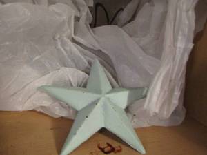 lot 758 image: cast iron star dcor