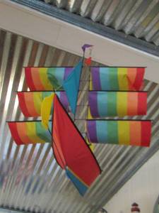 lot 785 image: rainbow hanging ship