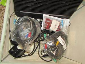 lot 810 image: usb cords , - charges - vhs - gaming cords plus - computer fan