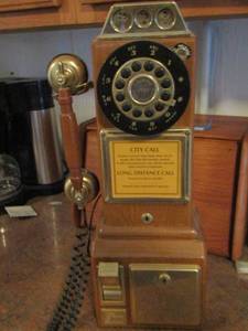lot 701 image: 1928 Country Telephone vintage, classic edition model# 9567233  Reproduction