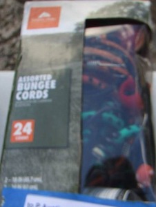 lot 984 image: 24 ct assorted bungee cords