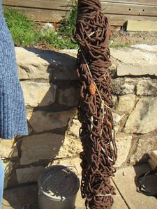 lot 1044 image: SEINE Net - aluminum minnow bucket