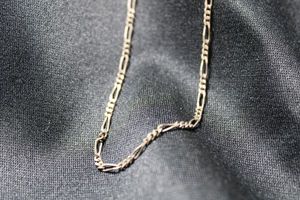 lot 106 image: Sterling Silver vintage long and short link 19L necklace. Marked 925 on spring ring clasp and sterling near clasp. 4.7 gr approx