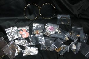 lot 286 image: (20) Pairs of poststud fashion earrings, matched sets