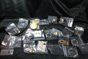 lot 287 image: (20) Pairs of poststud fashion earrings, matched sets