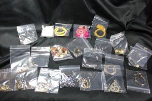 lot 288 image: (20) Pairs of poststud fashion earrings, matched sets