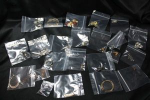 lot 290 image: (20) Pairs of poststud fashion earrings, matched sets