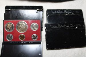 lot 396 image: Coins Proof Sets - (3) 1975