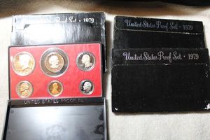 lot 399 image: Coins Proof Sets - (3) 1979