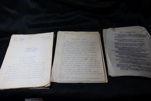 lot 185 image: A Lodgepole Tale by Kathryn ONeill, Handwritten pamphlet by Loretta Hurley