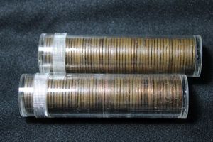lot 438 image: Coins Pennies