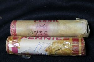 lot 440 image: Coins Pennies