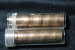 lot 443 image: Coins Pennies