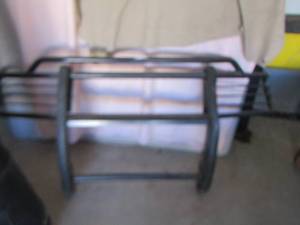 lot 3 image: Ranch hand bumper fits multiple trucks, appears to be for a f150 ford