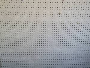 lot 40 image: Peg board size 4ft4ft qty 3