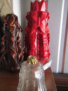 lot 145 image: Ribbon candles qty 2