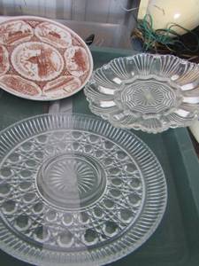 lot 146 image: oval platter- egg trey- Washington plate