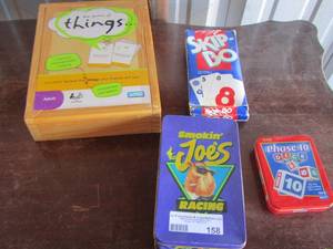 lot 158 image: Game lot- the game of things- phase 10- skip bo