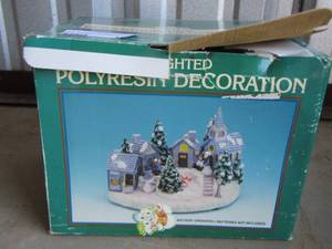 lot 161 image: Lighted Polynesian decorations