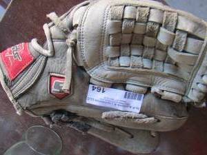 lot 164 image: Sato baseball glove size large