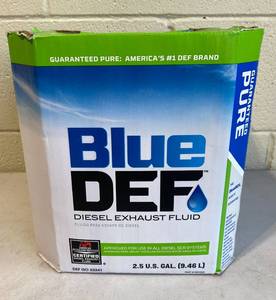 lot 174 image: New Sealed - Blue Def 2.5gal Diesel Exhaust Fluid