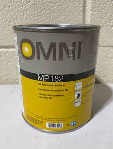 lot 221 image: New Other Automotive Paint, OMNI MP182 2K Urethane Surfacer 1 Quart - In Condition As Shown