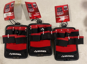 lot 235 image: Lot of 3 - New Other Husky 5 Driver Wall Pouch - As Shown