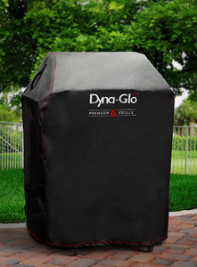 lot 237 image: New Other Dyna-Glo Premium Small Space LP Gas Black Grill Cover, Model#DG300C - As Shown - Retails New $61