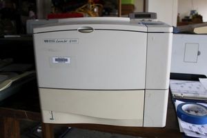 lot 12 image: HP Laserjet 4100 Printer