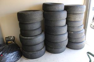 lot 82 image: Used Tires as shown. See description for tire sizes.