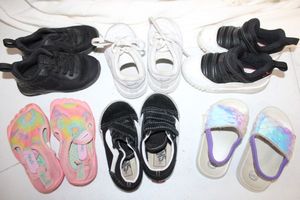 lot 132 image: Kids shoes size 5-6 Nike, Air Jordan, Newtz and more