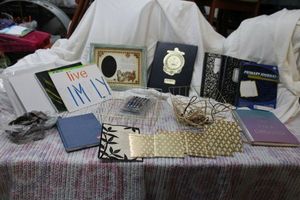 lot 152 image: Office supplies - includes Sailors creed book