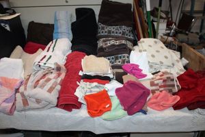 lot 156 image: Towels and linens