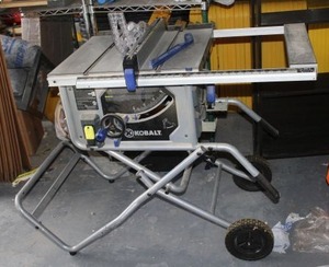 lot 7 image: Kobalt Table Saw
