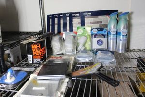 lot 31 image: Wall Tiles, air Freshener and Spackling Compound